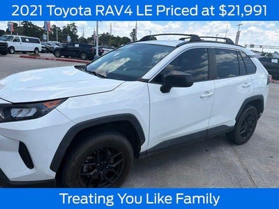 2021 Toyota RAV4 AWD LE 4DR SUV