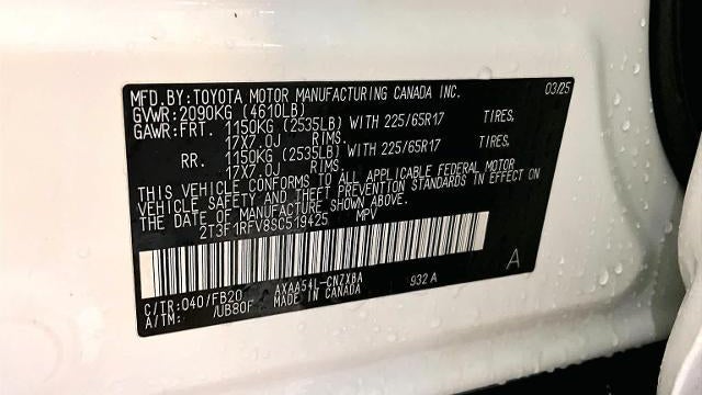 2025 Toyota RAV4 LE