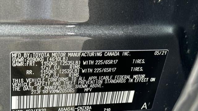 2021 Toyota RAV4 LE