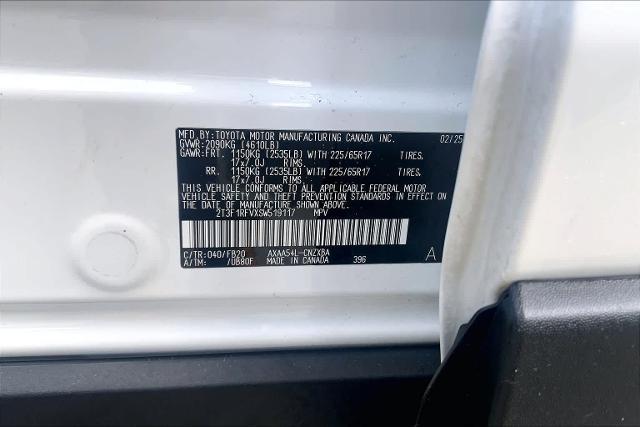 2025 Toyota RAV4 - $28,300