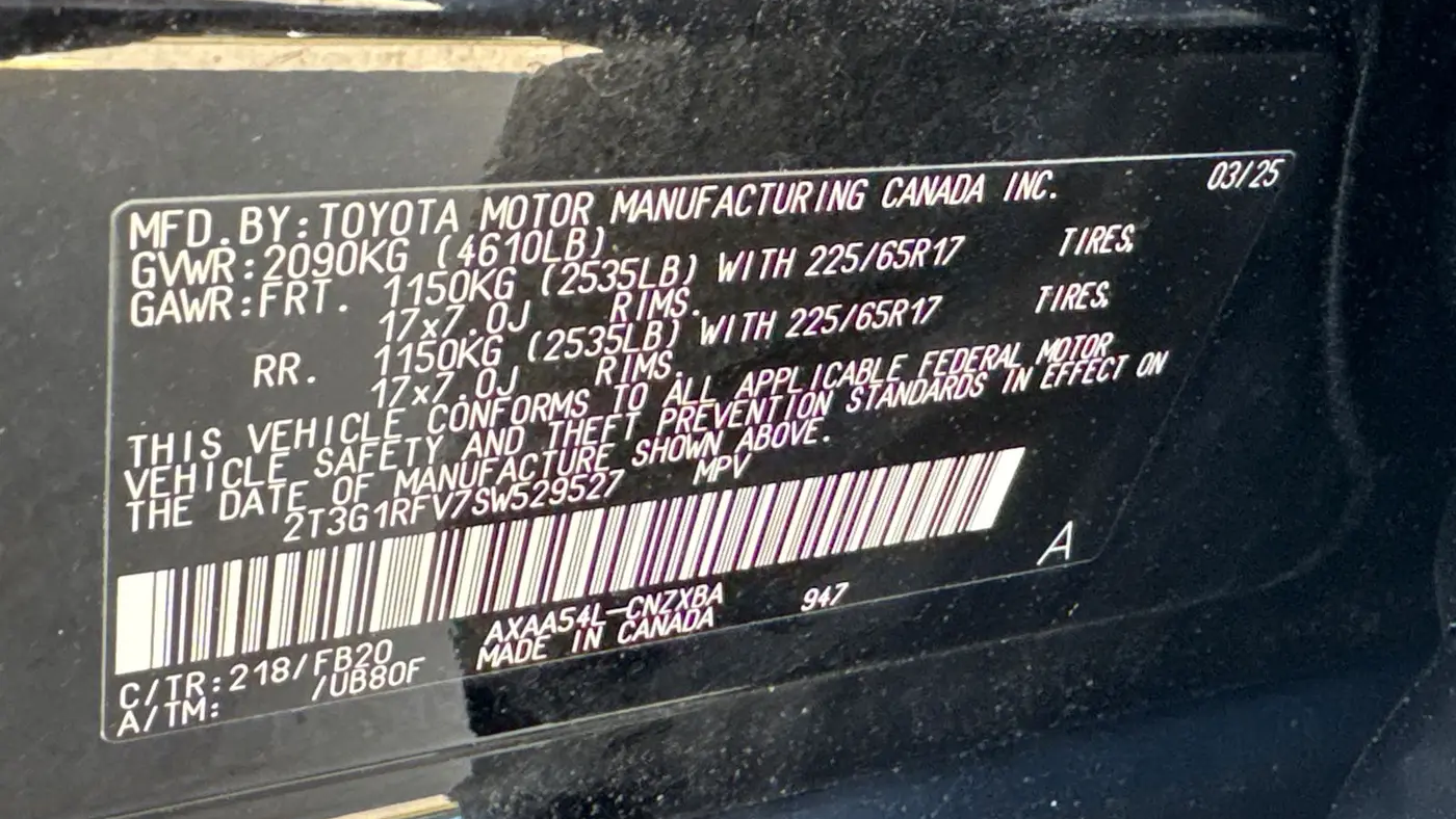 2025 Toyota RAV4 LE