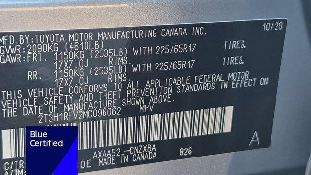 2021 Toyota RAV4 LE