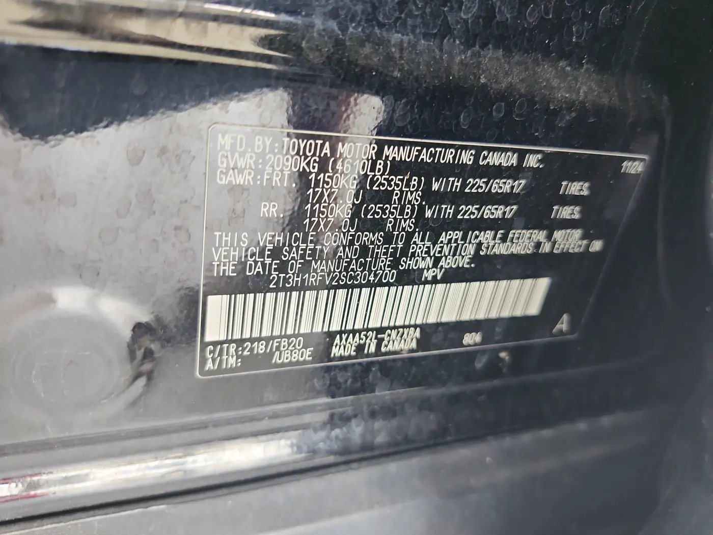 2025 Toyota RAV4 - $26,700