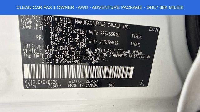 2024 Toyota RAV4 Adventure