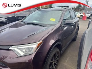 2016 Toyota RAV4 with Black Currant Metallic Exterior