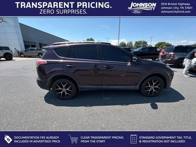 2017 Toyota RAV4 AWD SE 4DR SUV