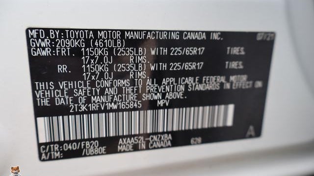 2021 Toyota RAV4 LE