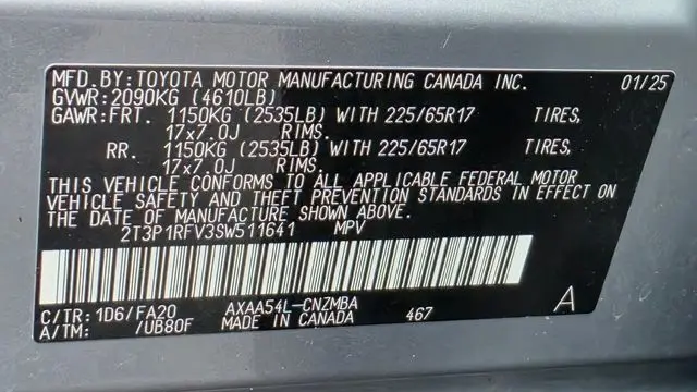 2025 Toyota RAV4 XLE