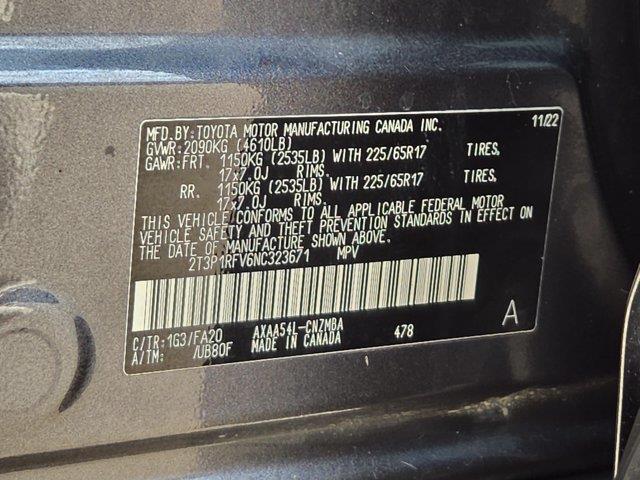 2022 Toyota RAV4 - $28,141