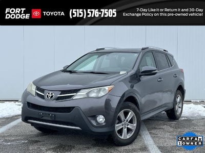 2015 Toyota RAV4 AWD XLE 4DR SUV