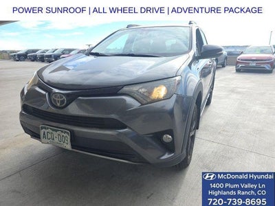 2018 Toyota RAV4 AWD Adventure 4DR SUV
