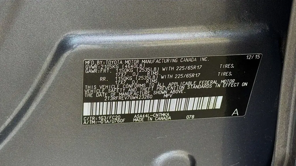2016 Toyota RAV4 XLE