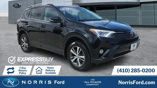 Preowned 2018 Toyota RAV4 XLE for Sale