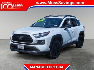 2022 Toyota RAV4 with White Exterior