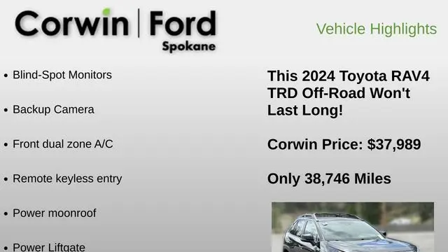 2024 Toyota RAV4 TRD Off-Road