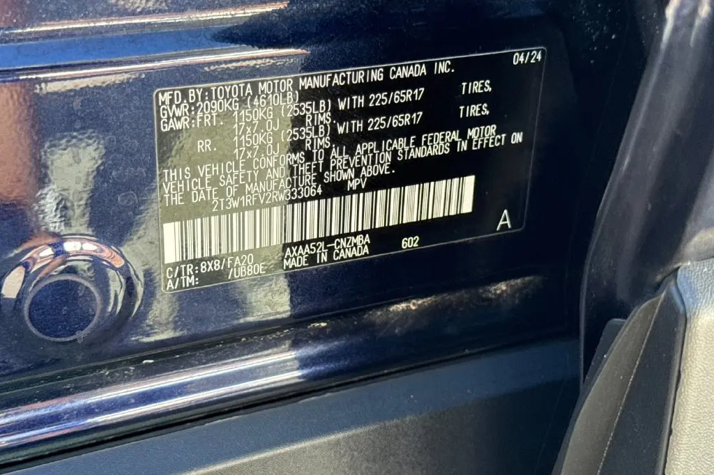 2024 Toyota RAV4 - $28,991