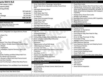 Photo of a 2021 Toyota RAV4 XLE 4DR SUV for sale