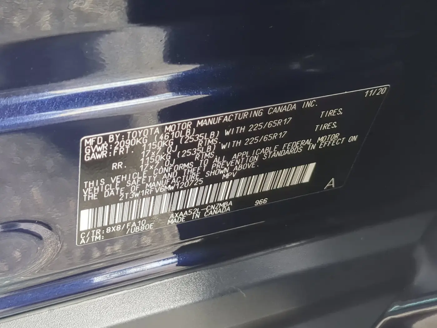 2021 Toyota RAV4 - $23,512