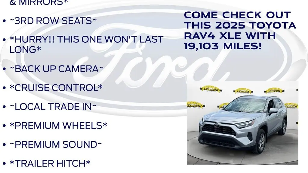 2025 Toyota RAV4 XLE