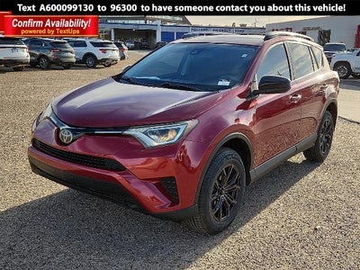 2018 Toyota RAV4 LE 4DR SUV