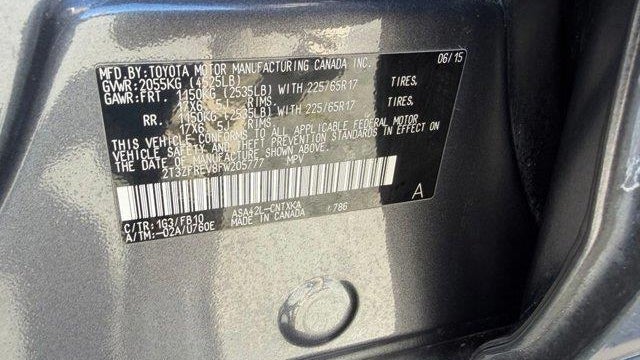 2015 Toyota RAV4 LE
