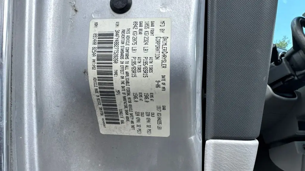 2007 Chrysler PT Cruiser Base