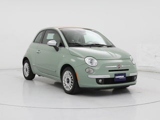2015 FIAT 500c with Verde Chiaro (Light Green) Exterior