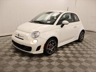 2014 FIAT 500 with Bianco (White) Exterior