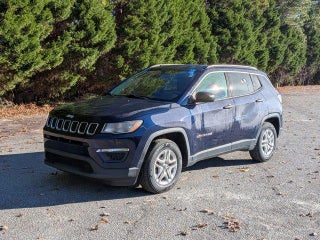 2021 Jeep Compass with Jazz Blue Pearlcoat Exterior