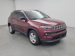 2022 Jeep Compass with Velvet Red Pearlcoat Exterior