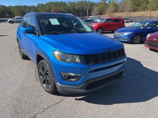 2021 Jeep Compass with Laser Blue Pearlcoat Exterior