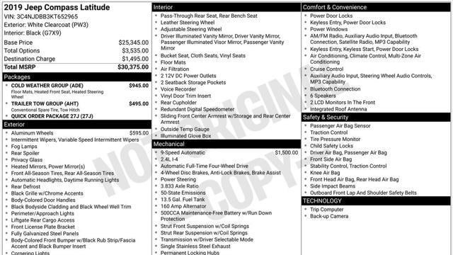 2019 Jeep Compass Latitude
