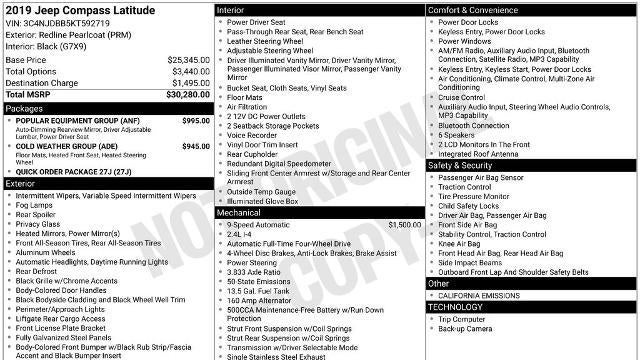 2019 Jeep Compass Latitude