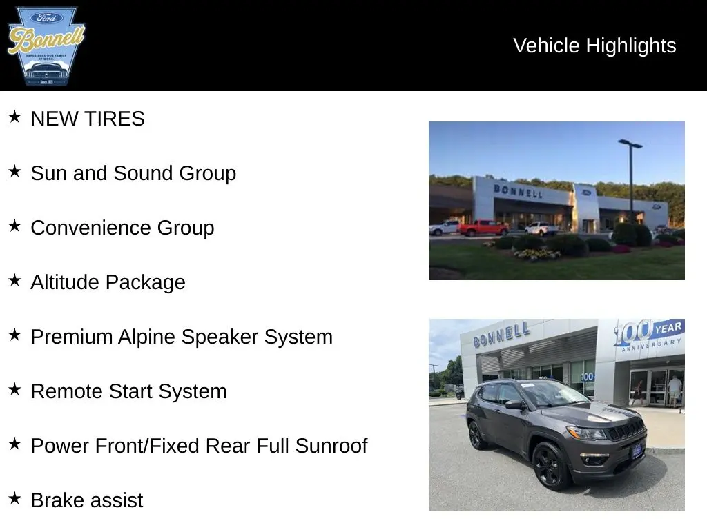 2021 Jeep Compass - $20,990