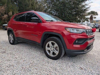 2023 Jeep Compass with Redline Pearlcoat Exterior