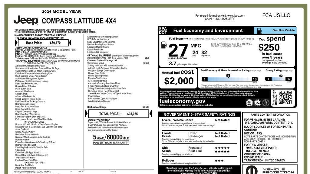 2024 Jeep Compass Latitude
