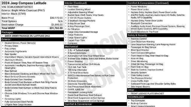 2024 Jeep Compass Latitude