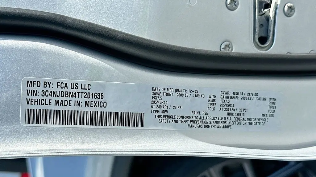 2026 Jeep Compass Latitude Altitude
