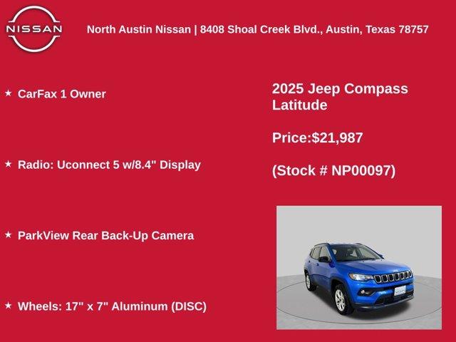 2025 Jeep Compass - $21,987