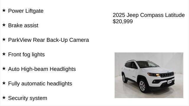 2025 Jeep Compass Latitude