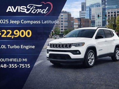 Photo of a 2025 Jeep Compass 4X4 Latitude 4DR SUV for sale