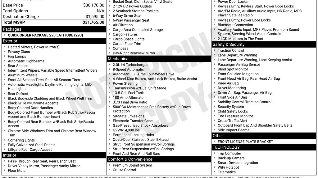 2024 Jeep Compass Altitude