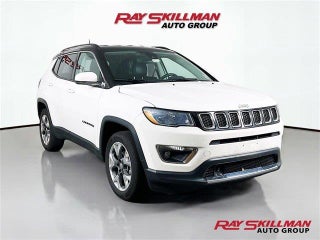 2021 Jeep Compass with White Clearcoat Exterior