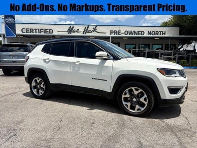 Photo of a 2017 Jeep Compass 4X4 Limited 4DR SUV (midyear Release) for sale