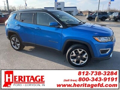 2020 Jeep Compass 4X4 Limited 4DR SUV