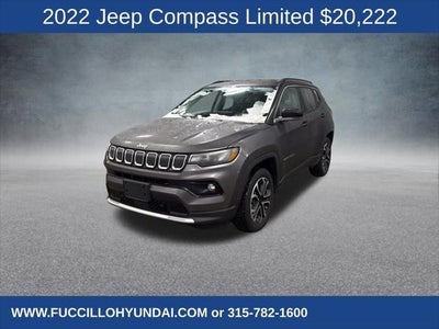 2022 Jeep Compass 4X4 Limited 4DR SUV