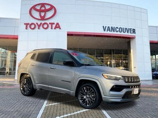 2022 Jeep Compass with Billet Silver Metallic Clearcoat Exterior