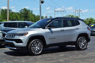 2022 Jeep Compass with Billet Silver Metallic Clearcoat Exterior