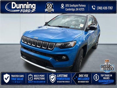 Photo of a 2022 Jeep Compass 4X4 Limited 4DR SUV for sale