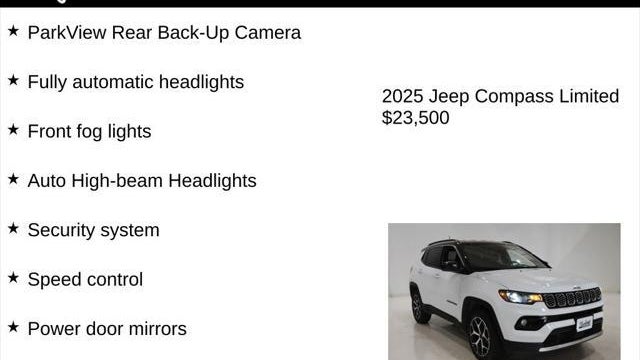 2025 Jeep Compass Limited